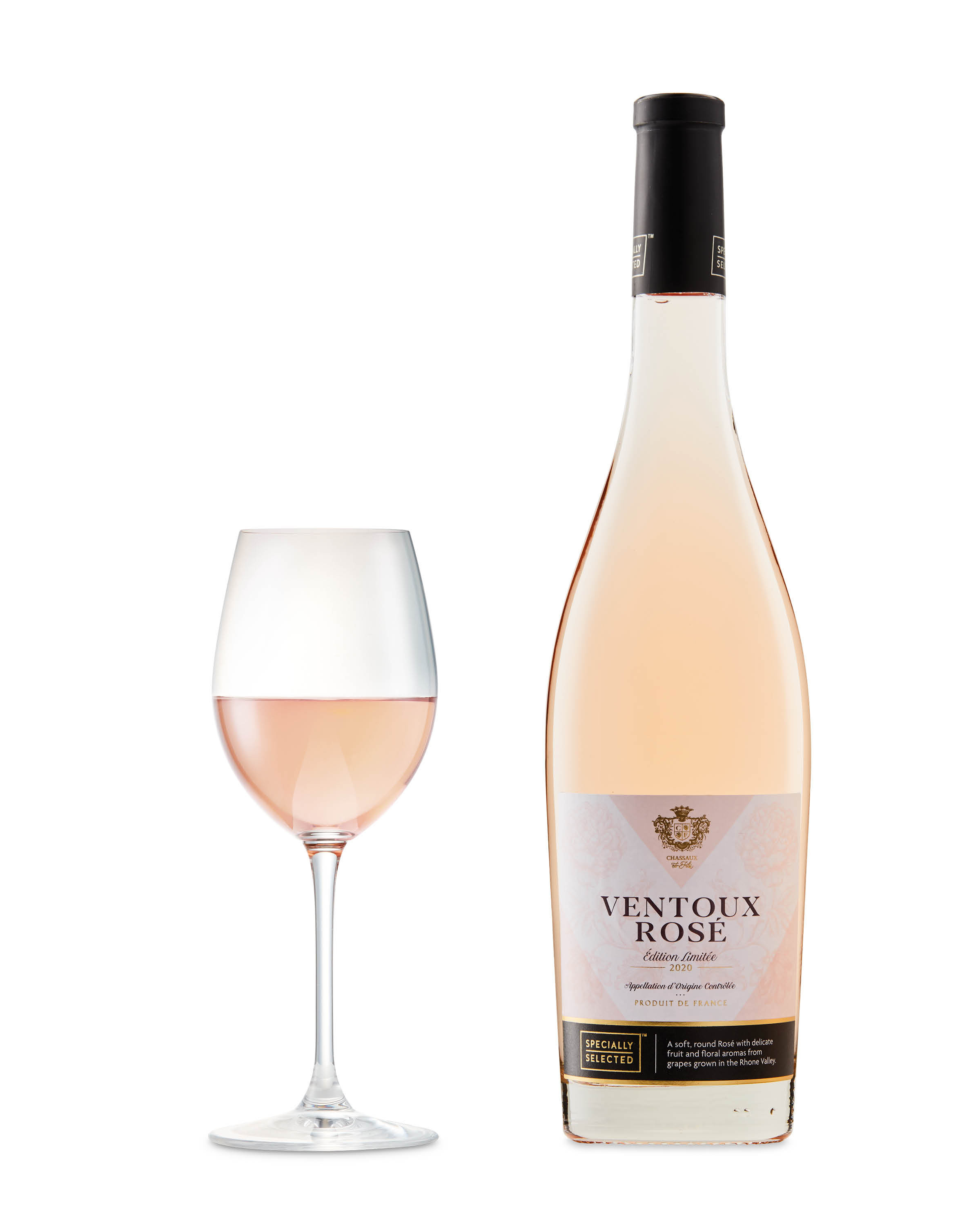 Ventoux Rose Glas oder Flasche